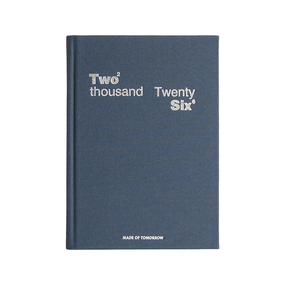 Made of Tomorrow 2026 Weekly Diary Classic Blueberry
