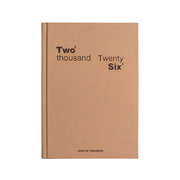 Made of Tomorrow 2026 Weekly Diary Classic Toffee