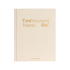 Made of Tomorrow 2026 Grand Daily Diary Classic Cream