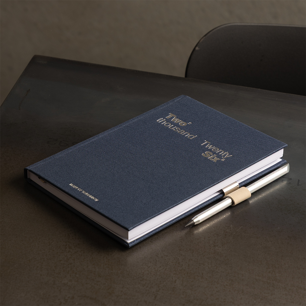 Made of Tomorrow 2026 Weekly Diary Classic Blueberry