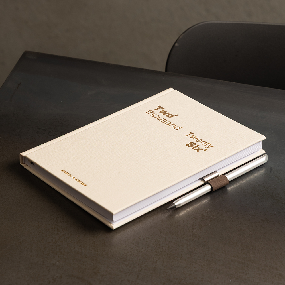 Made of Tomorrow 2026 Weekly Diary Classic Cream