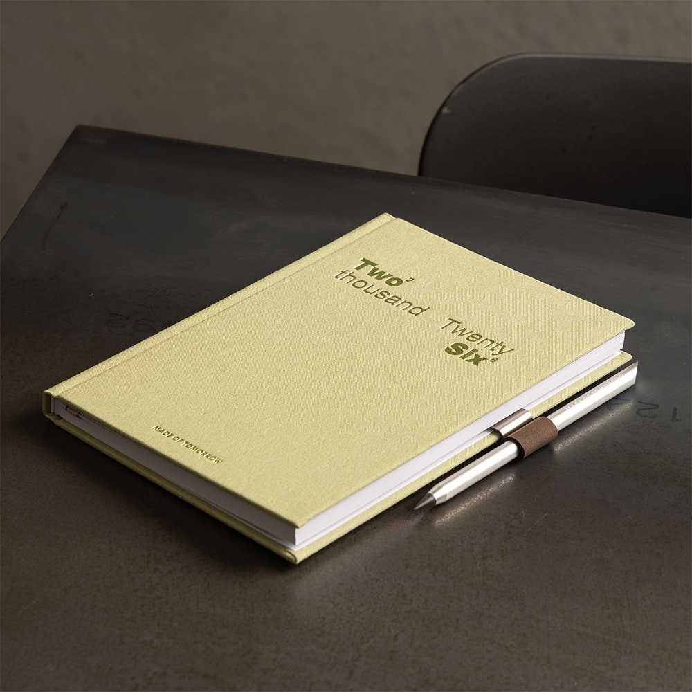 Made of Tomorrow 2026 Weekly Diary Classic Matcha