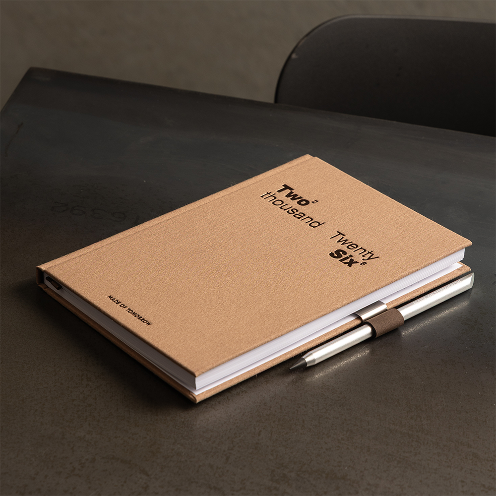 Made of Tomorrow 2026 Weekly Diary Classic Toffee