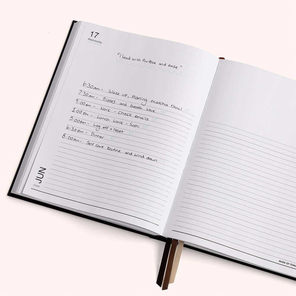 Made of Tomorrow 2026 Grand Daily Diary Classic Blueberry