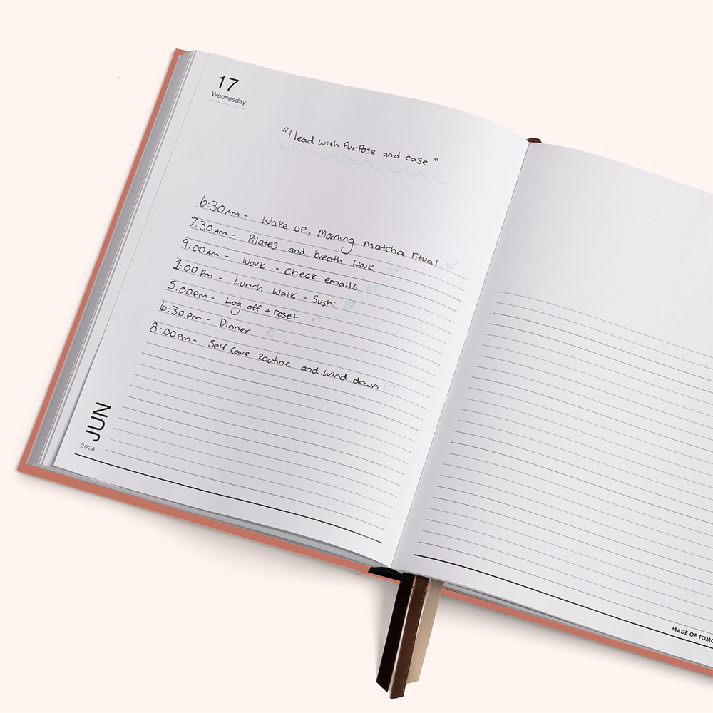 Made of Tomorrow 2026 Grand Daily Diary Classic Sorbet