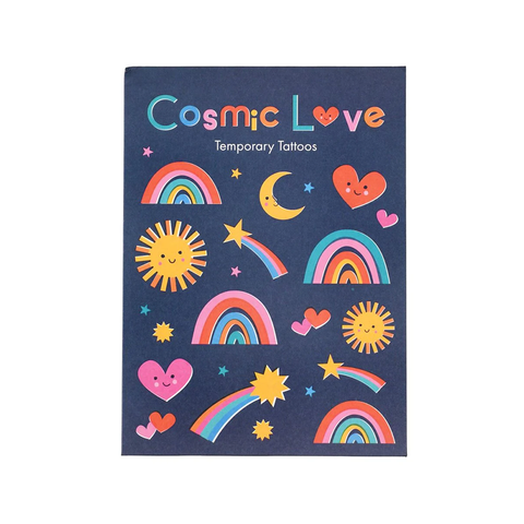 Cosmic Love Temporary Tattoos