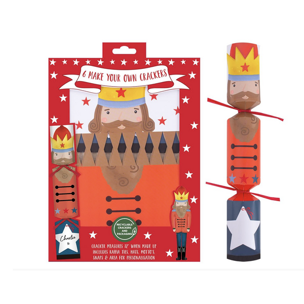 Make Your Own Christmas Crackers NutcrackerMakes 6