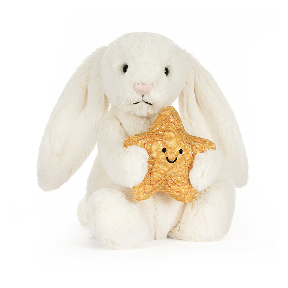 Jellycat Bashful Bunny with Star