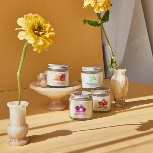 Crushes Scented Soy Candle Whakatāne Summer Berries 120g