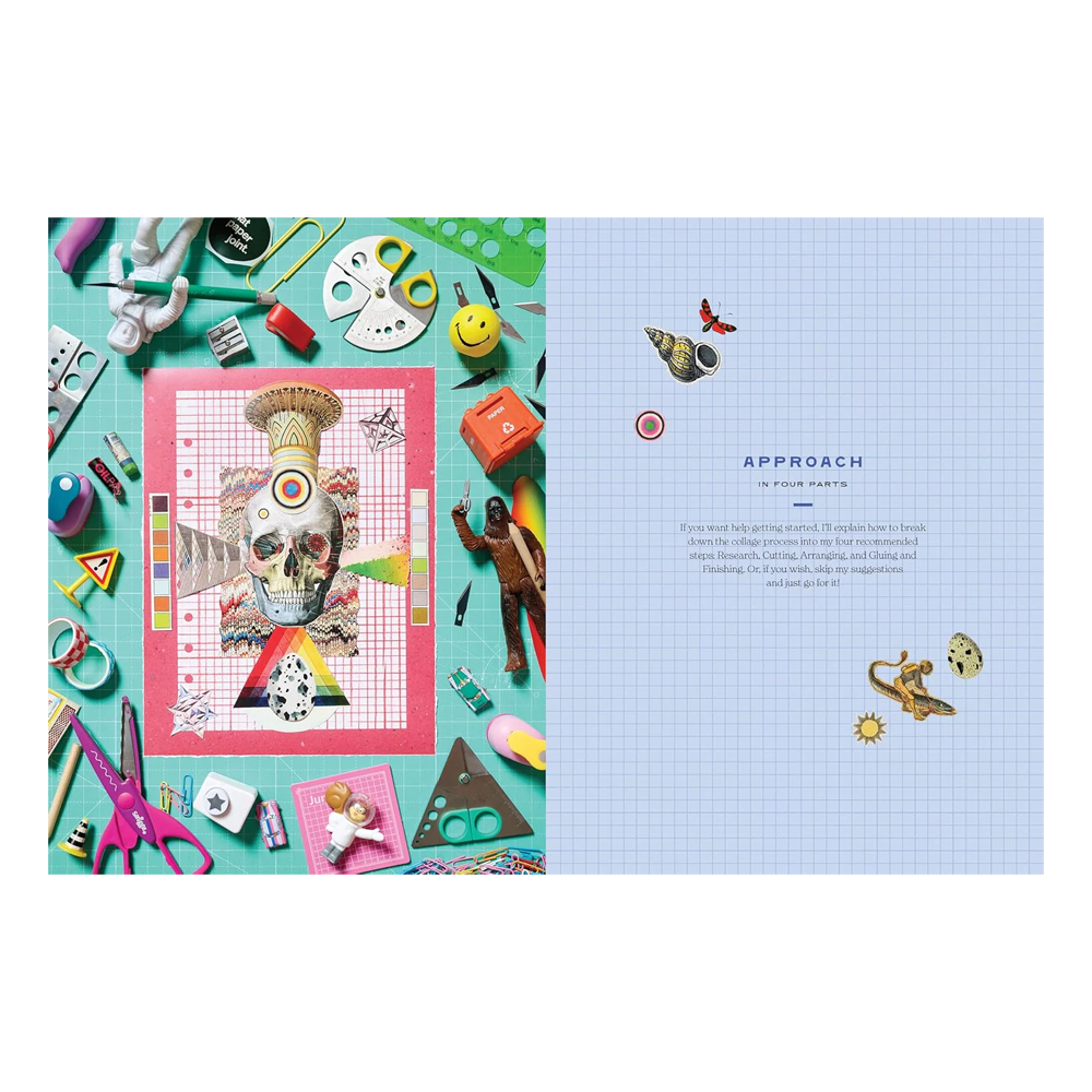 Cut Out Curiosities Space Science and Technology a Collage Book