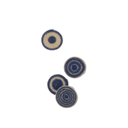 Agora Woven Coaster Set of 4 Cobalt Natural