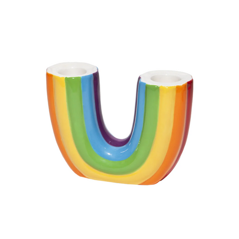 Doiy Rainbow Candle Holder
