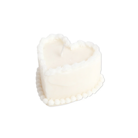 Doiy Sweetie Candle Cake White