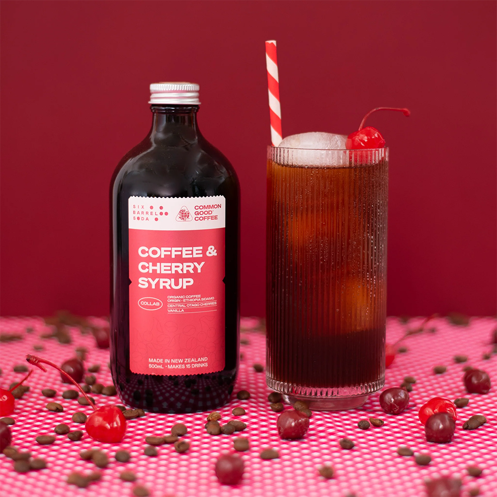 Six Barrel Soda Coffee & Cherry Syrup