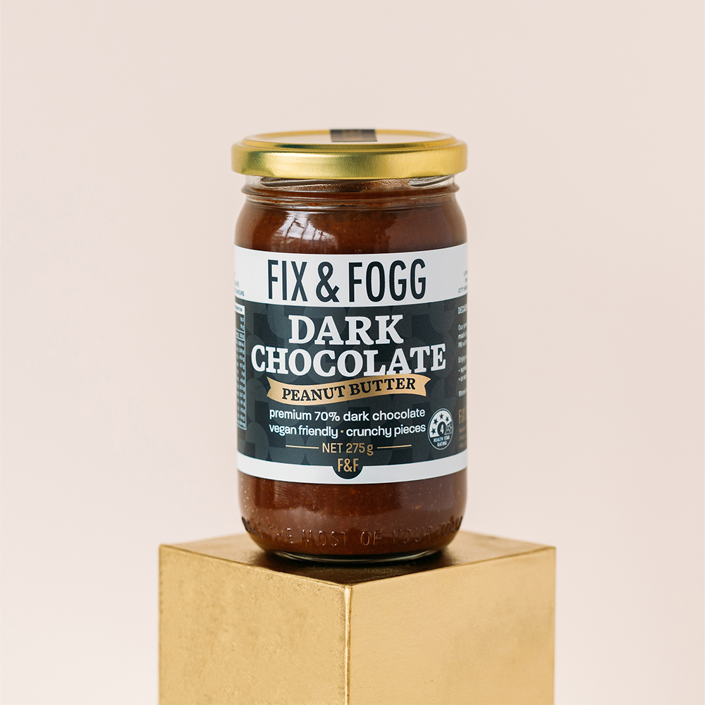 Fix & Fogg Peanut Butter Dark Chocolate 275g