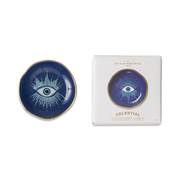 Designworks Ink Ceramic Celestial Trinket Dish Starry Eyed