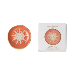 Designworks Ink Ceramic Celestial Trinket Dish Terracotta Sun