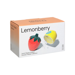 Doiy Farmers Market Ceramic Salt & Pepper Strawberry Lemon