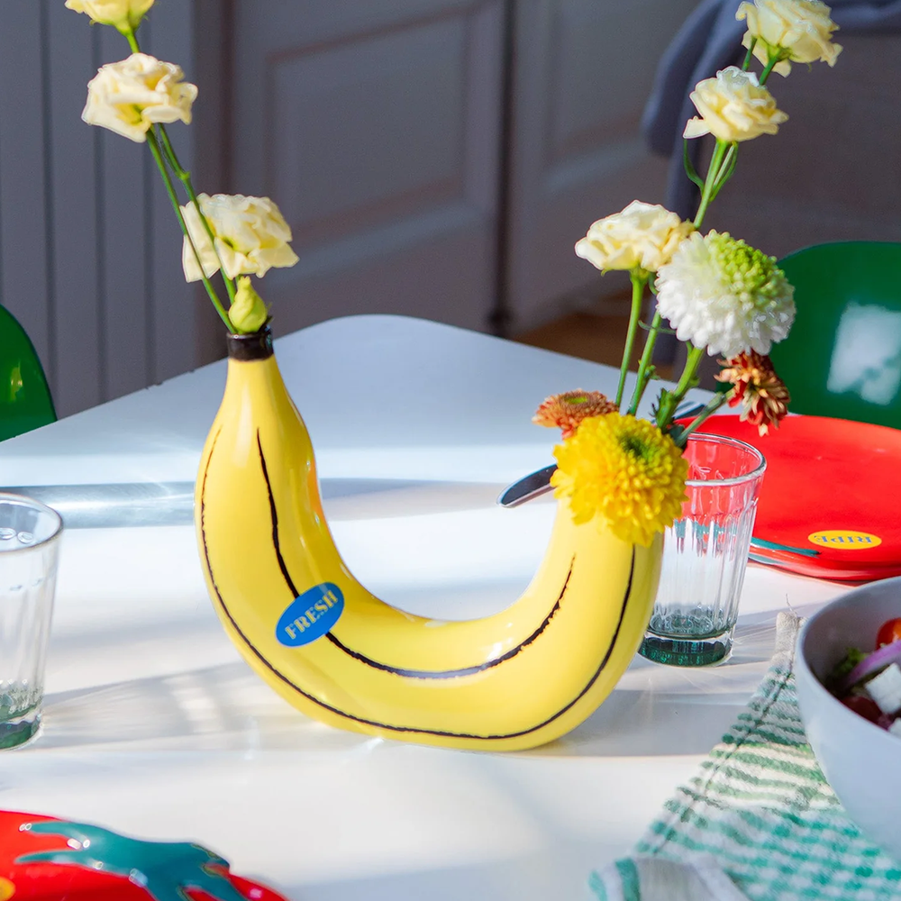 Doiy Farmers Market Ceramic Vase Banana