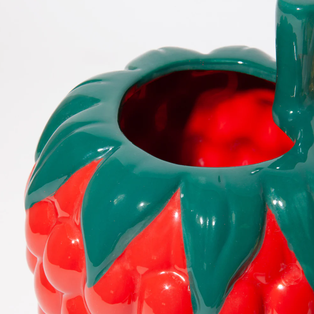 Ceramic Raspberry Doiy Farmers Market Ceramic Vase Raspberry – Iko Iko