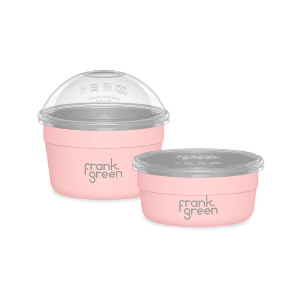 Frank Green Duo Pack Stainless Steel To Go Bowl Blushed