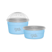Frank Green Duo Pack Stainless Steel To Go Bowl Sky Blue