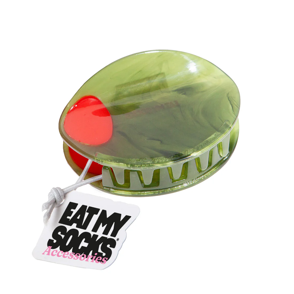 Eat My Socks Hair Claw Olive