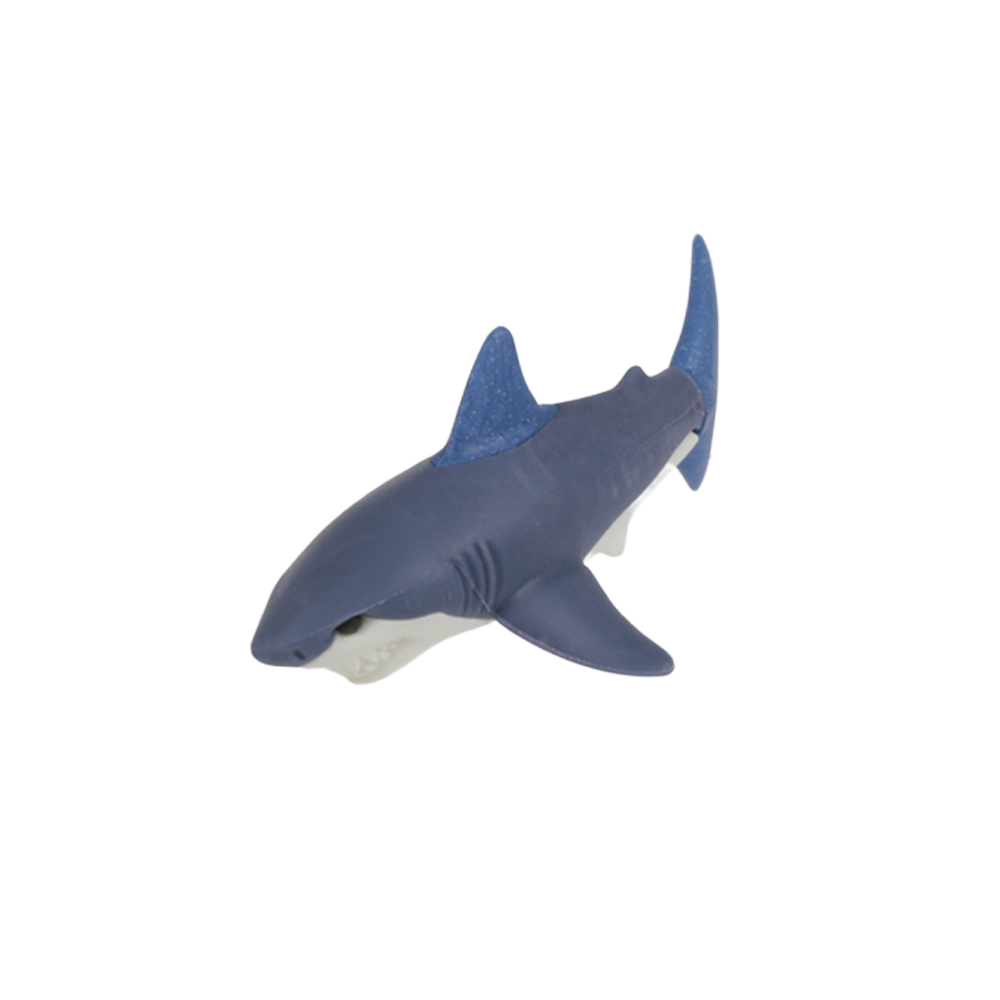 Iwako Eraser Blue Great White Shark