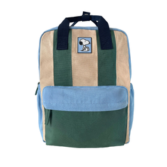 Engelite x Peanuts Backpack Blue Green Beige