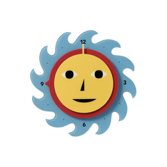 Areaware Dusen Dusen Everybody Clock Blue