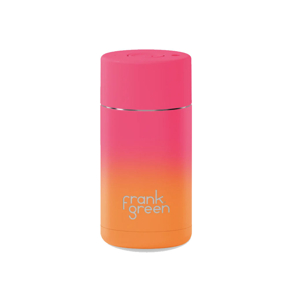 Frank Green Ceramic Reusable Cup 12oz Gradient Summer Sunset