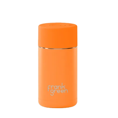 Frank Green Ceramic Reusable Cup 12oz Neon Orange