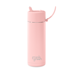 Frank Green Reusable Bottle Flip Straw 20oz Blushed