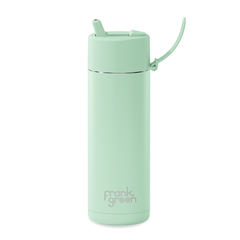 Frank Green Reusable Bottle Flip Straw 20oz Mint Gelato