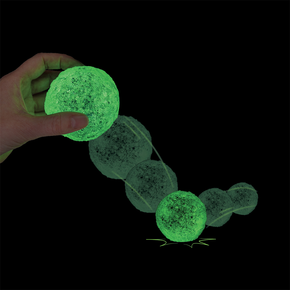Glow in the Dark Moon Bouncy Ball