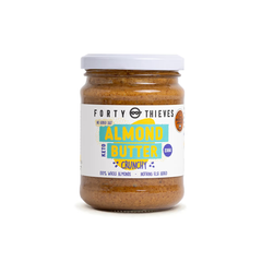 Forty Thieves Almond Butter Crunchy 235g