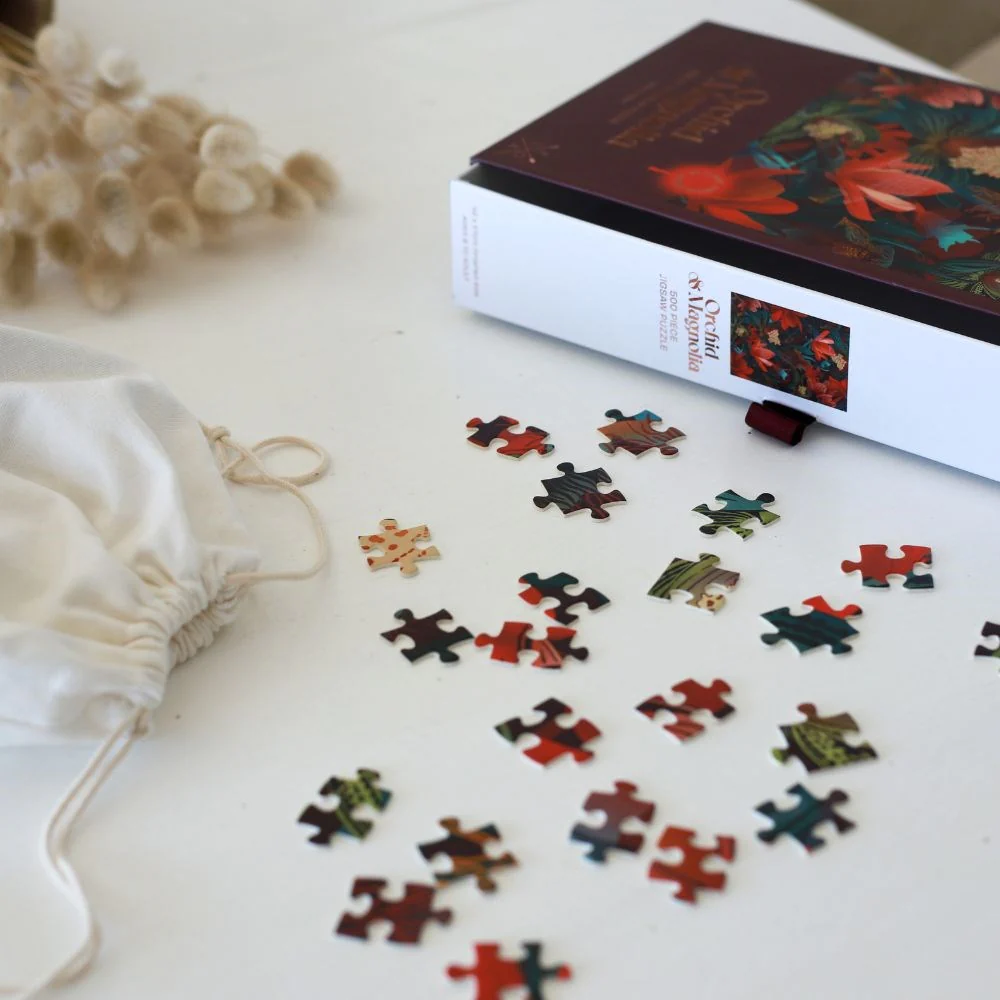 Flox 500 Piece Puzzle Orchid and Magnolia