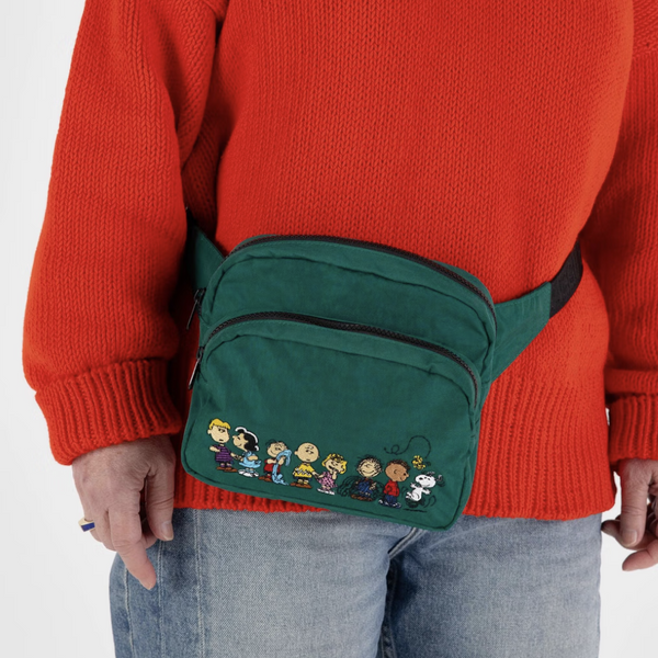 Baggu x Peanuts Fanny Pack Embroidered Peanuts Characters