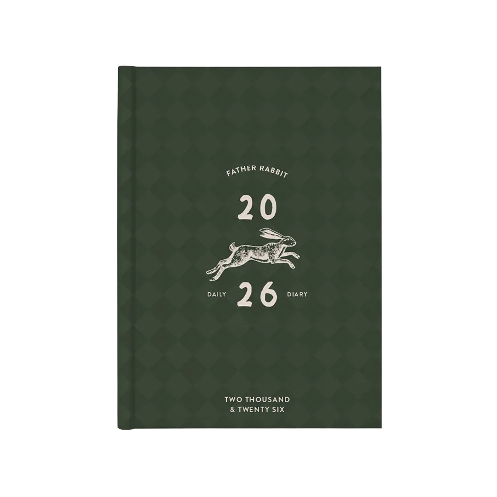 Father Rabbit 2026 Daily Diary Mosaic Tile
