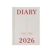 Father Rabbit 2026 Weekly Diary Dusk