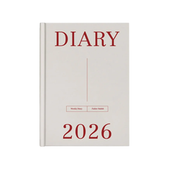 Father Rabbit 2026 Weekly Diary Dusk
