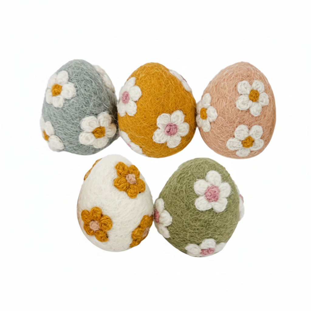 Felt Easter Egg Assorted