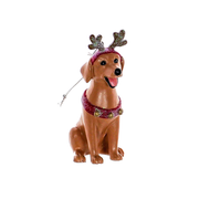Resin Christmas Decoration Retriever Reindeer