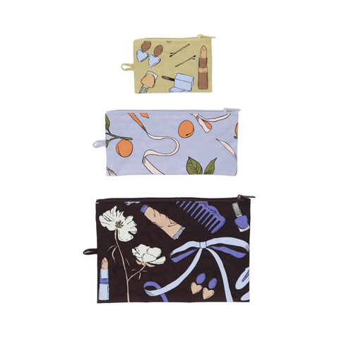 Baggu Flat Pouch Get Ready