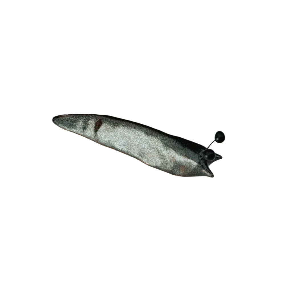 Lava Ceramics Flat Slug Black Sparkle