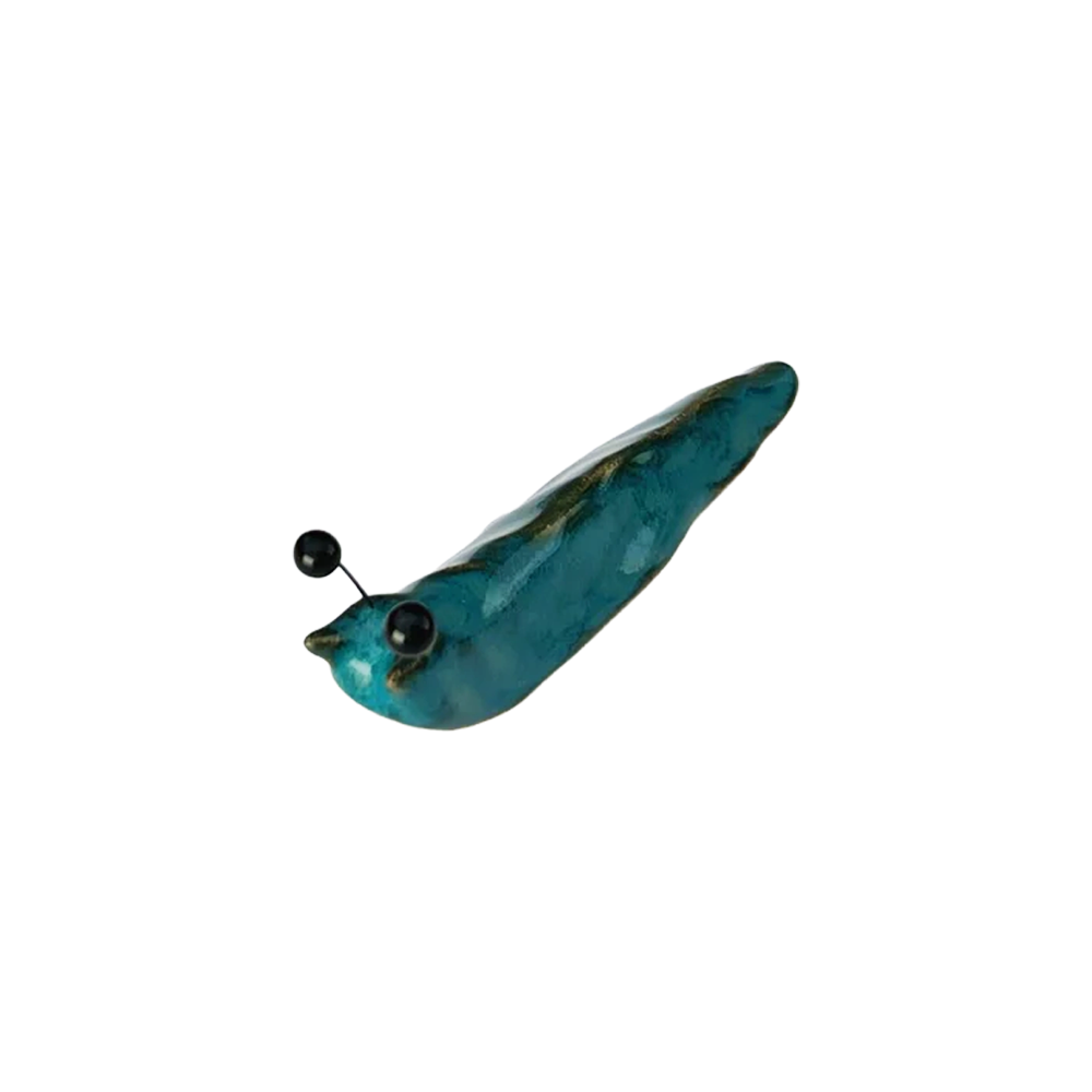 Lava Ceramics Flat Slug Turquoise