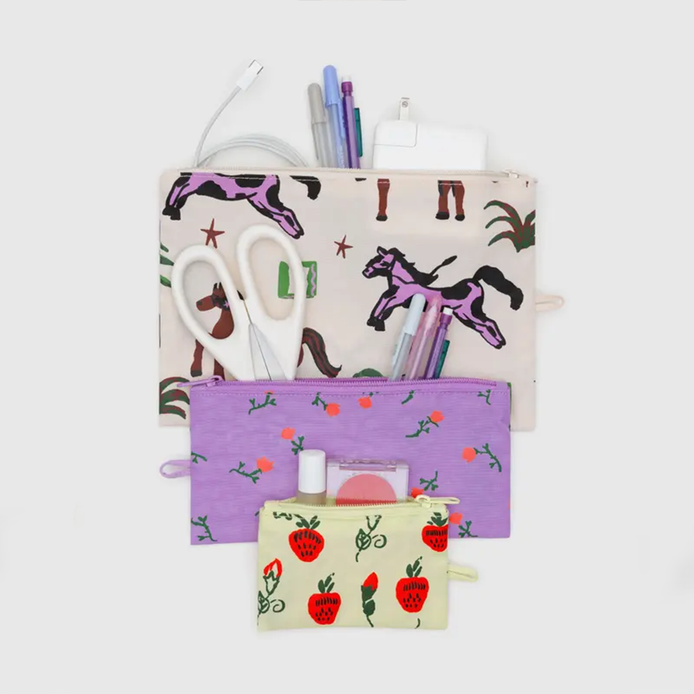 Baggu Flat Pouch Prairie
