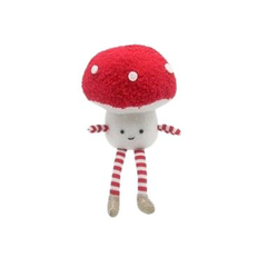 Fluffy Character Christmas Decoration Toadstool