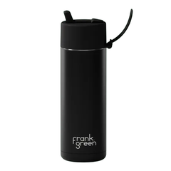 Frank Green Reusable Bottle Flip Straw 20oz Midnight