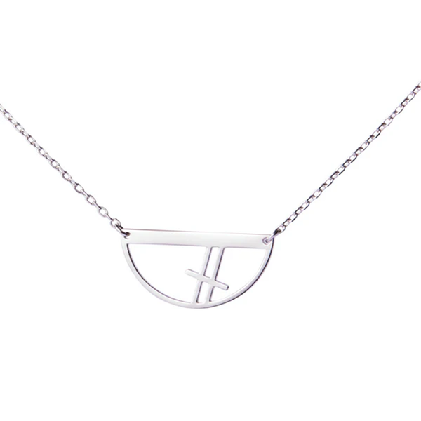Ever Free Throw Necklace Silver